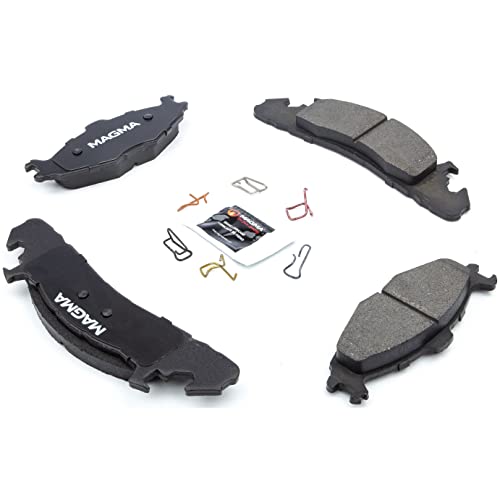 MAGMA Premium PMD259M Semi-Metallic Brake Pads, Front