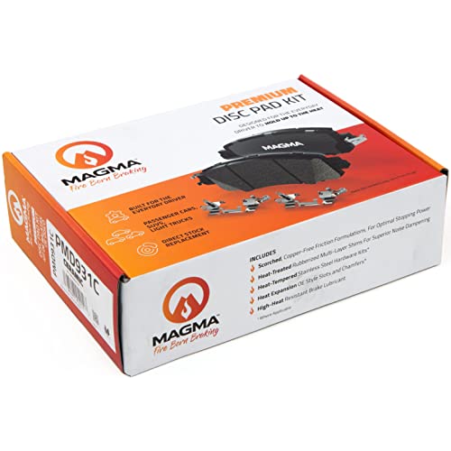 MAGMA Premium Ceramic Brake Pads PMD931C