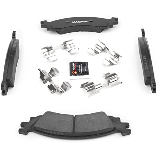 MAGMA Premium PMD1158C Ceramic Brake Pads, Front