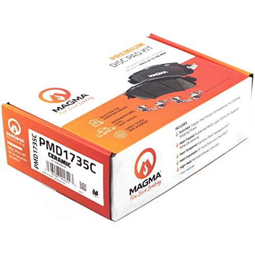 MAGMA Premium Ceramic Brake Pads PMD1735C