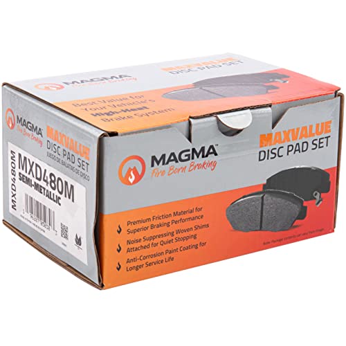 MAGMA MaxValue Semi-Metallic Brake Pads MXD480M