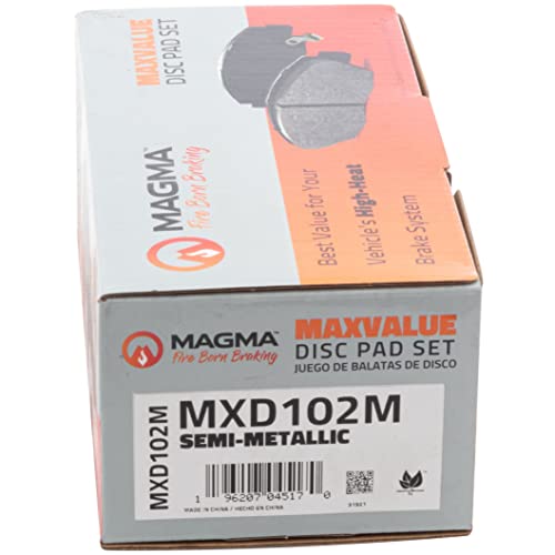 MAGMA MaxValue Semi-Metallic Brake Pads MXD102M