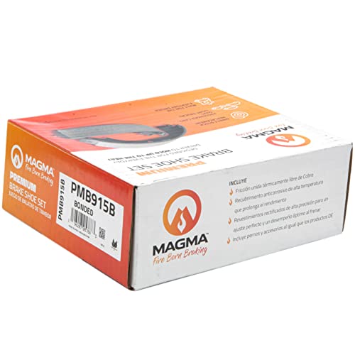 MAGMA Premium Parking Brake Shoes PMB915B