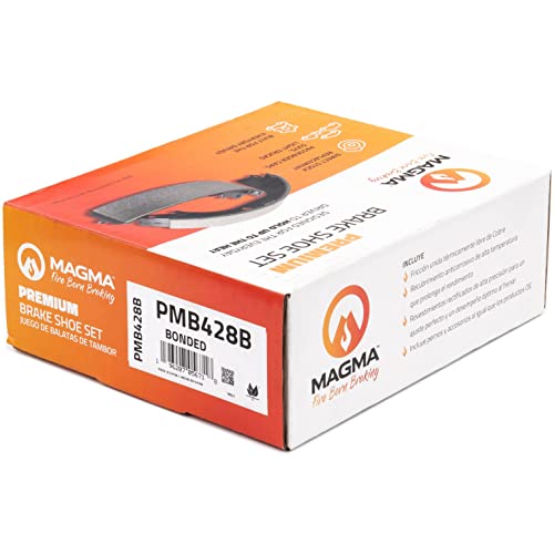 MAGMA Premium PMB428B Bonded Shoes, Rear