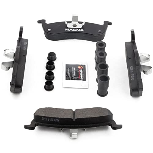 MAGMA Premium PMD1279M Semi-Metallic Brake Pads, Rear