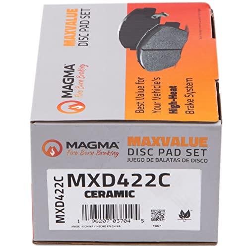 MAGMA MaxValue MXD422C Ceramic Brake Pads, Front