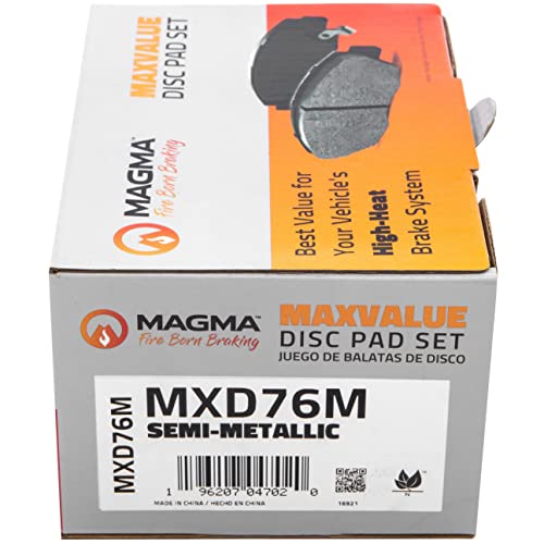 MAGMA MaxValue Semi-Metallic Brake Pads MXD76M