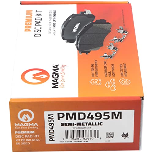 MAGMA Premium Semi-Metallic Brake Pads PMD495M