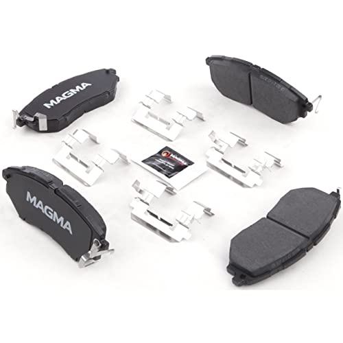 MAGMA Premium PMD1078C Ceramic Brake Pads, Front