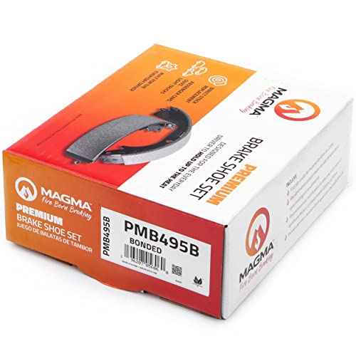MAGMA Premium PMB495B Bonded Shoes, Rear