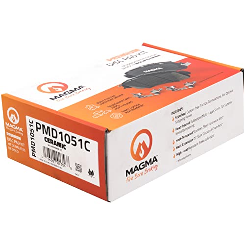 MAGMA Premium Ceramic Brake Pads PMD1051C