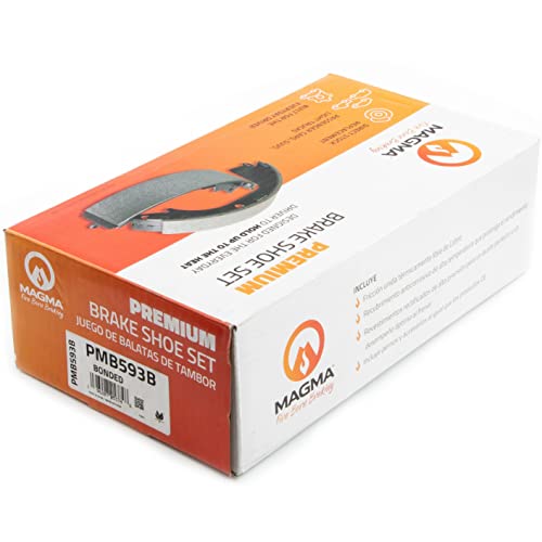MAGMA Premium PMB593B Bonded Shoes, Rear