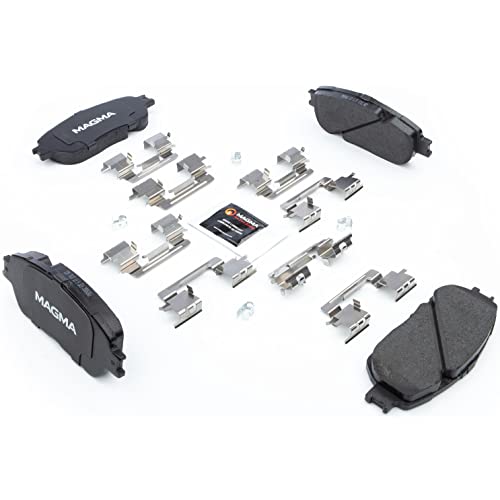 MAGMA Premium PMD906C Ceramic Brake Pads, Front