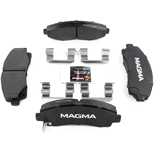 MAGMA Premium PMD1102C Ceramic Brake Pads, Front