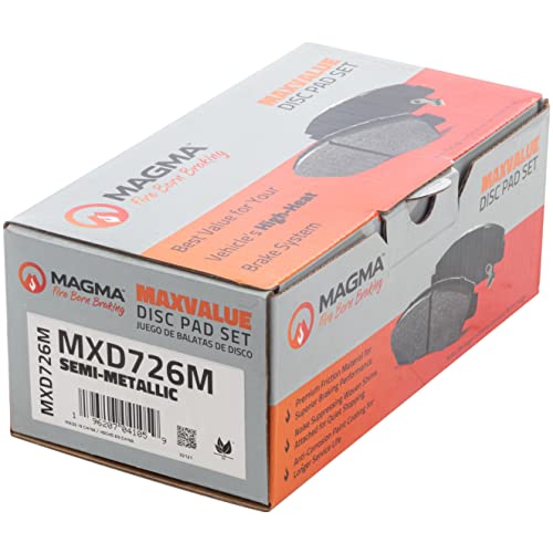MAGMA MaxValue Semi-Metallic Brake Pads MXD726M