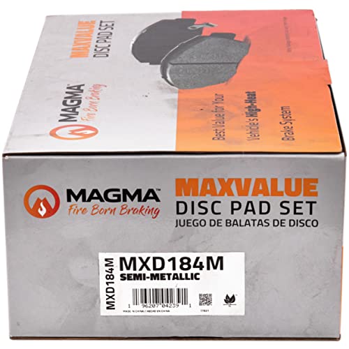 MAGMA MaxValue MXD184M Semi-Metallic Brake Pads