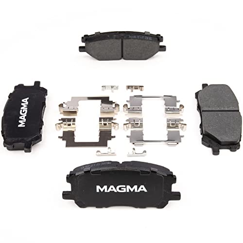 MAGMA Premium PMD1005C Ceramic Brake Pads, Front