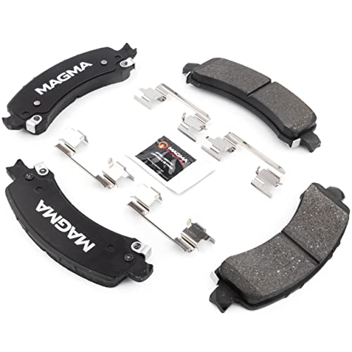 MAGMA Premium PMD974AM Semi-Metallic Brake Pads, Rear