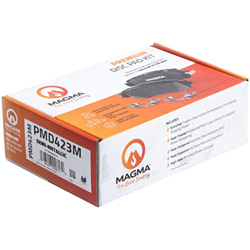 MAGMA Premium Semi-Metallic Brake Pads PMD423M