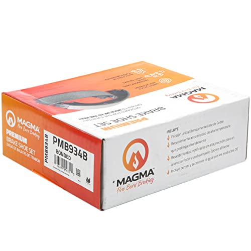 MAGMA Premium PMB934B Bonded Shoes, Rear
