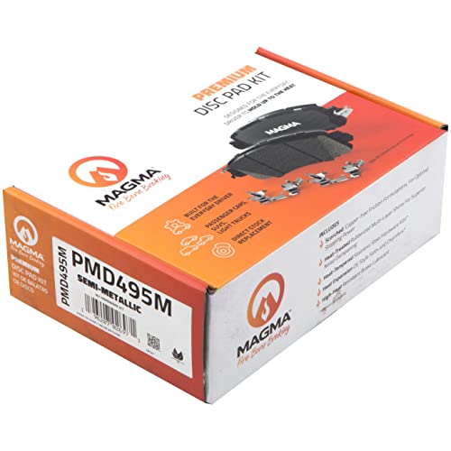 MAGMA Premium Semi-Metallic Brake Pads PMD495M