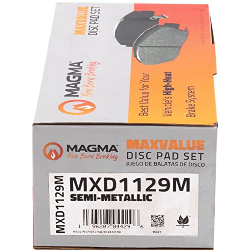 MAGMA MaxValue MXD1129M Semi-Metallic Brake Pads