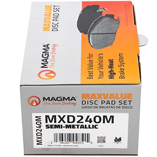 MAGMA MaxValue Semi-Metallic Brake Pads MXD240M