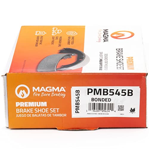 MAGMA Premium PMB545B Bonded Shoes, Rear