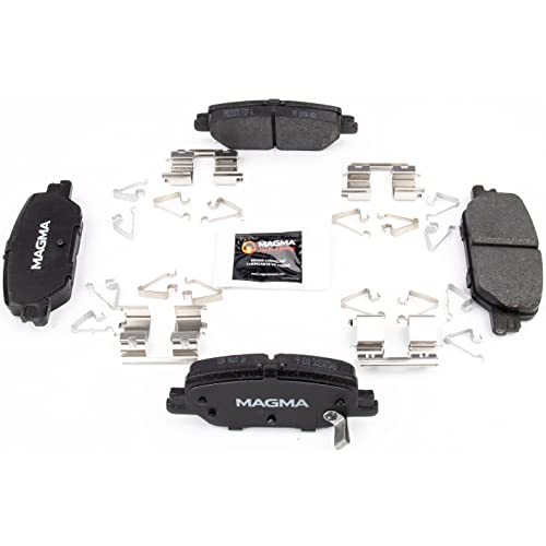MAGMA Premium PMD2037C Ceramic Brake Pads, Rear