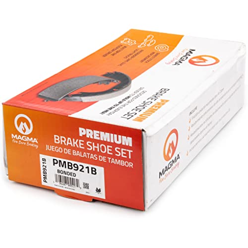 MAGMA Premium PMB921B Bonded Shoes, Rear