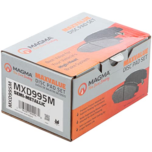 MAGMA MaxValue Semi-Metallic Brake Pads MXD995M