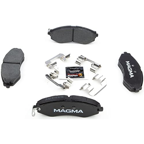 MAGMA Premium PMD1035C Ceramic Brake Pads, Front