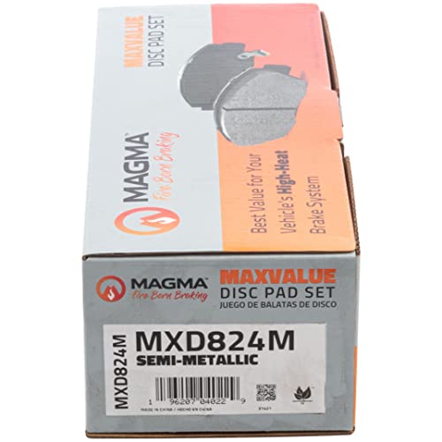 MAGMA MaxValue Semi-Metallic Brake Pads MXD824M