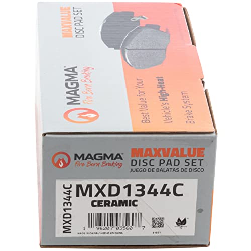 MAGMA MaxValue MXD1344C Ceramic Brake Pads, Front