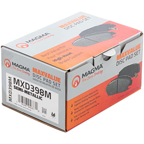MAGMA MaxValue Semi-Metallic Brake Pads MXD398M