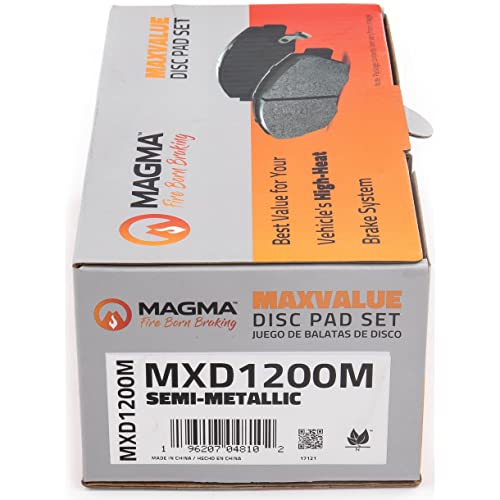 MAGMA MaxValue Semi-Metallic Brake Pads MXD1200M