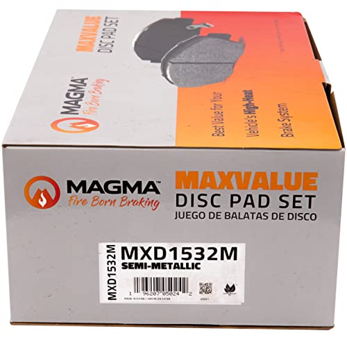 MAGMA MaxValue Semi-Metallic Brake Pads MXD1532M