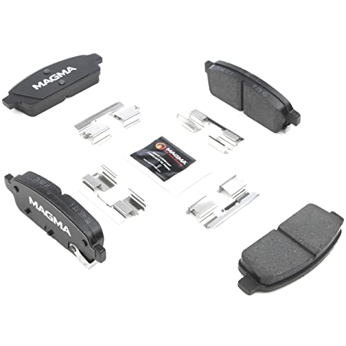 MAGMA Premium PMD1468C Ceramic Brake Pads, Rear