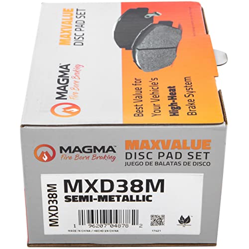 MAGMA MaxValue Semi-Metallic Brake Pads MXD38M