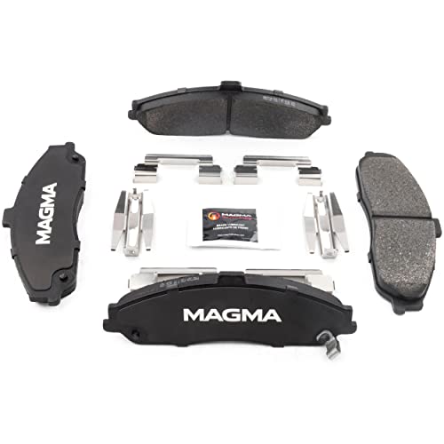 MAGMA Premium PMD731M Semi-Metallic Brake Pads, Front
