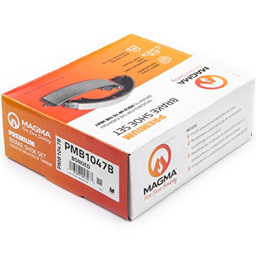 MAGMA Premium Parking Brake Shoes PMB1047B