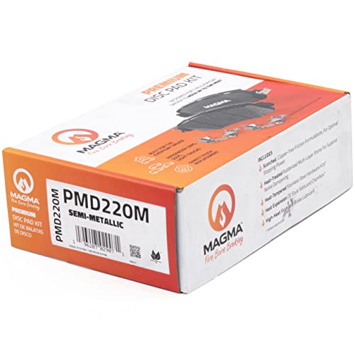 MAGMA Premium PMD220M Semi-Metallic Brake Pads