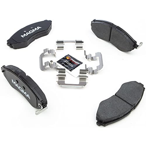 MAGMA Premium PMD1035C Ceramic Brake Pads, Front