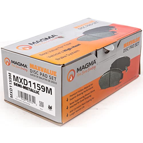 MAGMA MaxValue Semi-Metallic Brake Pads MXD1159M