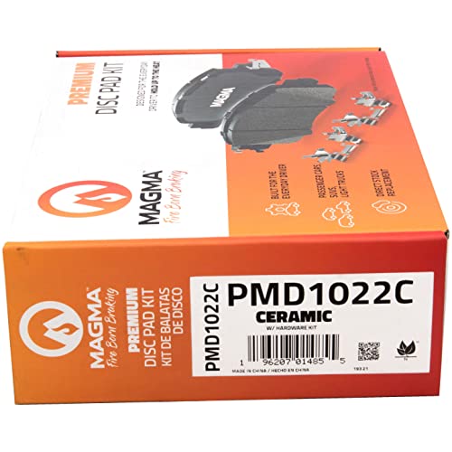 MAGMA Premium Ceramic Brake Pads PMD1022C