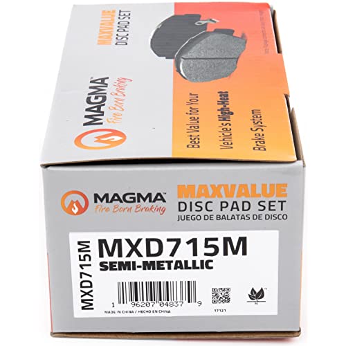 MAGMA MaxValue Semi-Metallic Brake Pads MXD715M