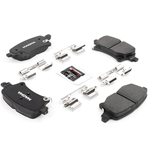 MAGMA Premium PMD2233C Ceramic Brake Pads, Rear