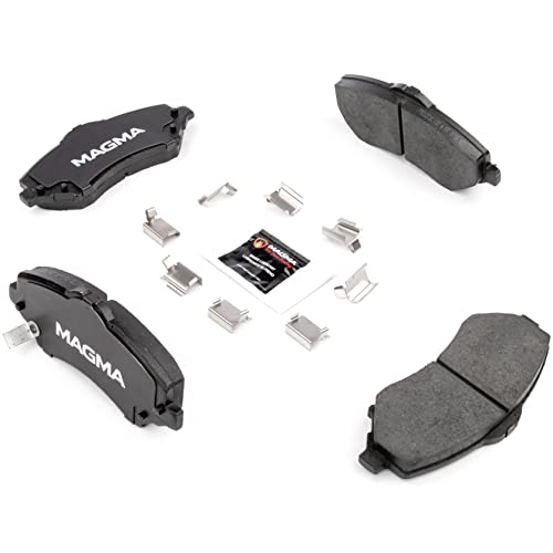 MAGMA Premium PMD1273C Ceramic Brake Pads, Front