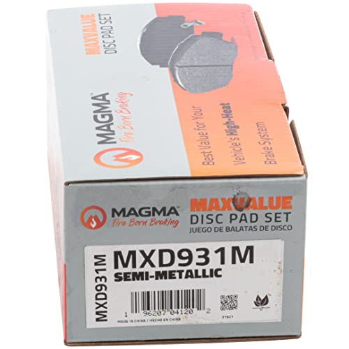 MAGMA MaxValue Semi-Metallic Brake Pads MXD931M