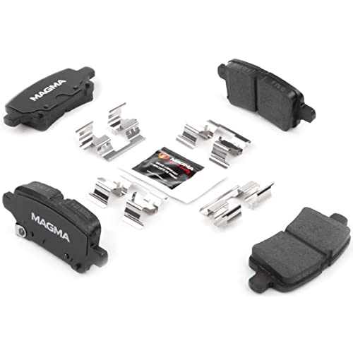 MAGMA Premium PMD1915C Ceramic Brake Pads, Rear